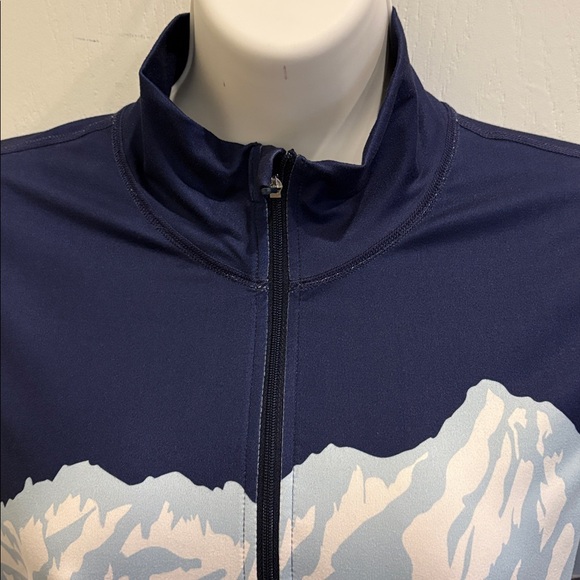 Krimson Klover Bernie Quarter-zip Base Layer Top with Novelty Graphic Size S - Picture 3 of 9